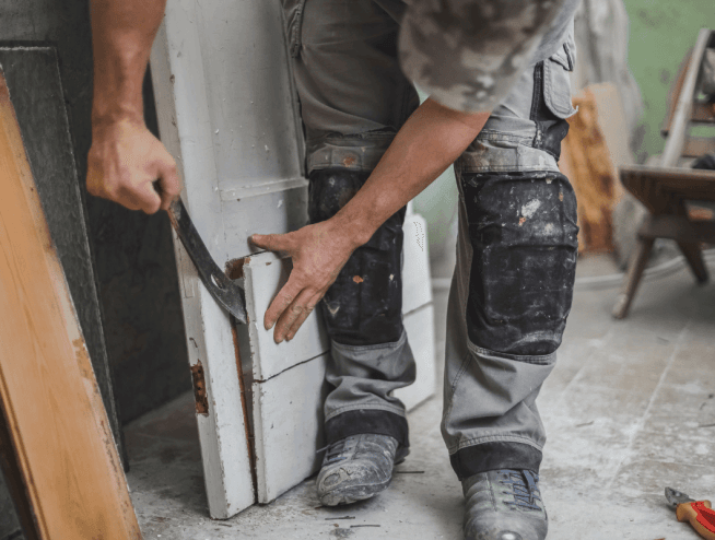 door dismantling