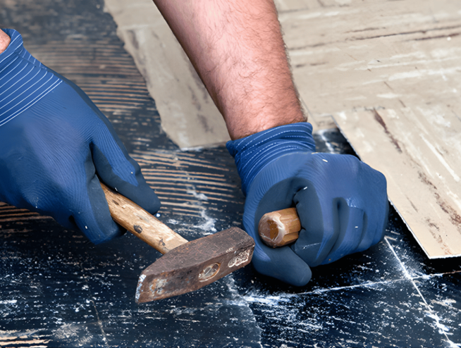 dismantling the floor
