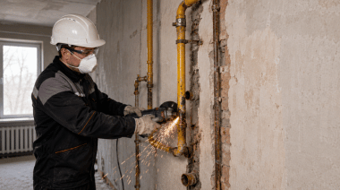 Демонтаж газових труб